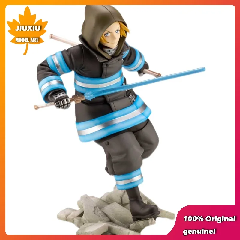 

100% Original: Anime Fire Force Arthur Boyle 20.5cm PVC Action Figure Anime Figure Model Toys Figure Collection Doll Gift