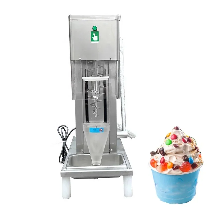 Коммерческий блендер для смешивания мороженого со свежими фруктами молочным