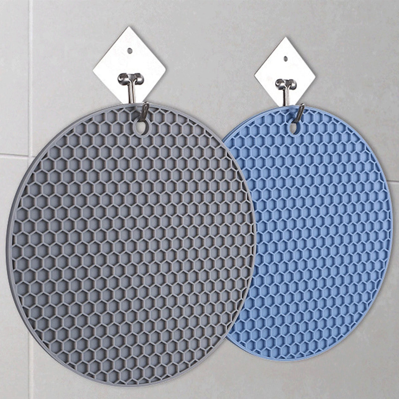 

Silicone Trivet Mats for Hot Pots & Pans, Heat Resistant Trivets for Hot Dishes Hot Pot Pads Holders for Modern Kitchen Counter
