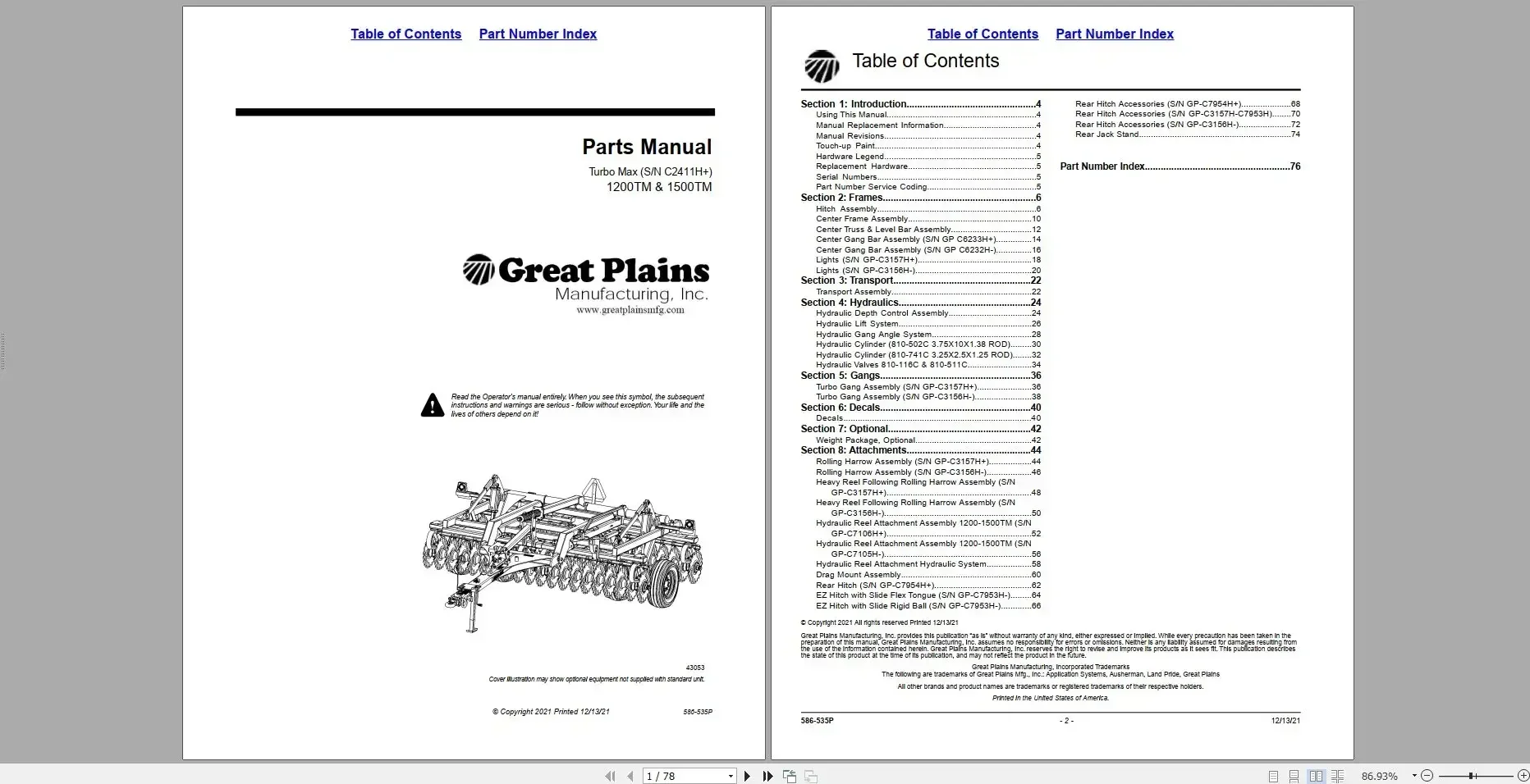 Фото TruckEPC3 Great Plains Сельскохозяйственный оператор PDF 11,9 ГБ Руководства и руководство по запчастям DVD №3
