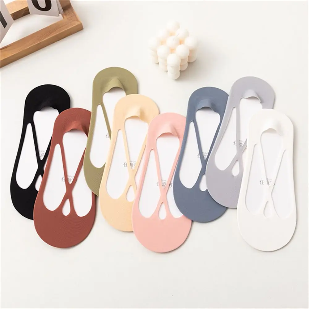 

Women Invisible Non-slip Low Cut Socks Casual Breathable Thin Ankle Boat Socks