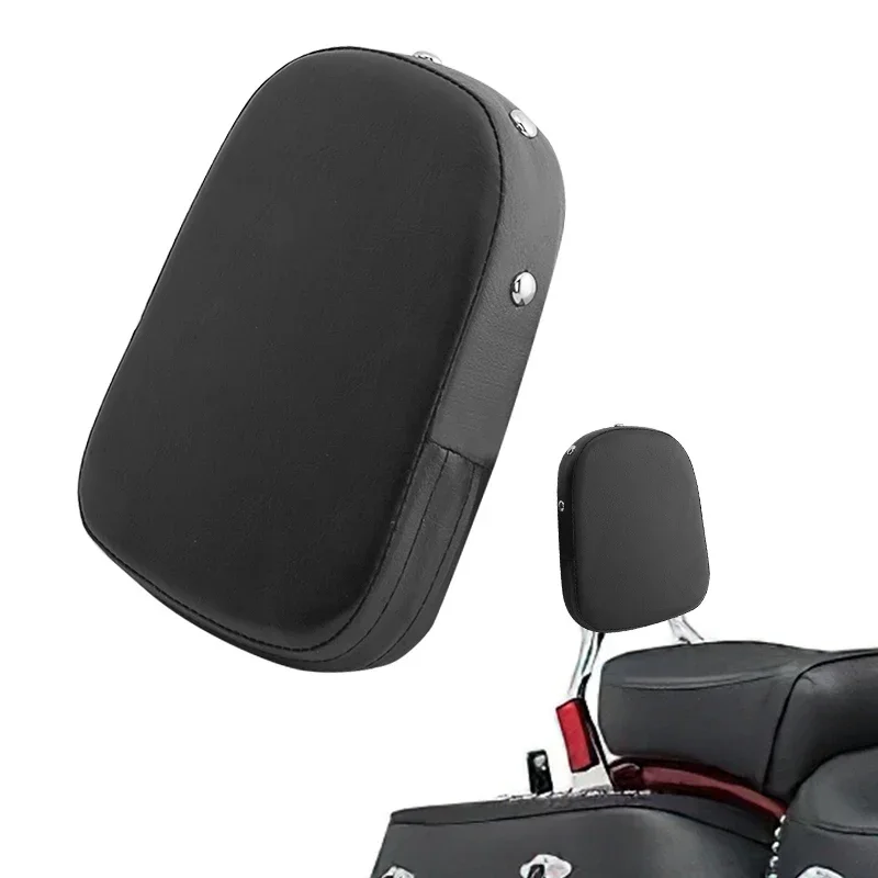 

Универсальная спинка мотоцикла, задняя подушка Sissy Bar, черная подушка для спины для Harley Yamaha Honda Suzuki Kawasaki Chopper Cruiser