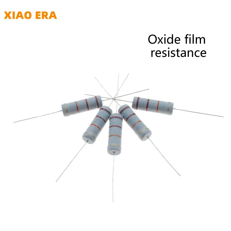 20 шт. 5 Вт 0R-22M оксид пленочный резистор 5% Допуск 0.56R 1R 3R 10R 27R 30R 91R 100R 360R 3K 10 Ом
