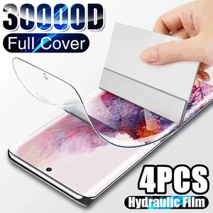 4PCS Hydrogel Film for Samsung S22 S21 Ultra Plus Screen Protector for Samsung Galaxy S20 FE S10 S9  in Pakistan