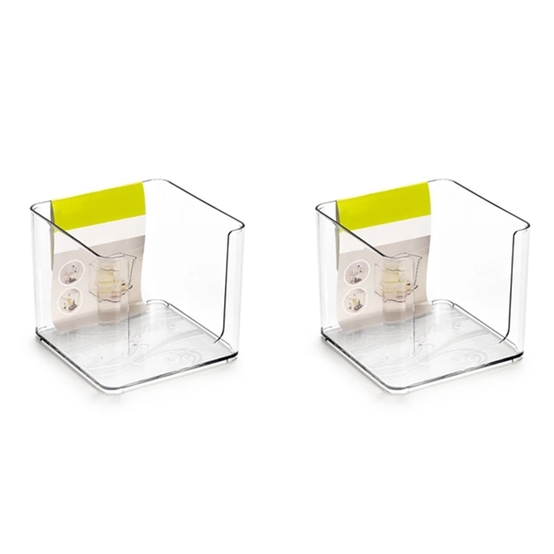 

Новинка, вместительный прозрачный пластиковый контейнер для хранения, косметические принадлежности