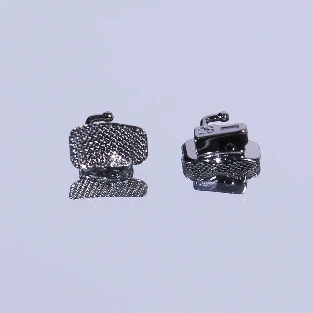 

Drdent 80pcs Buccal Tube 1/2 Molar Bondable Non-Convertible Mesh Base 0.022 Single Tube Roth Mbt