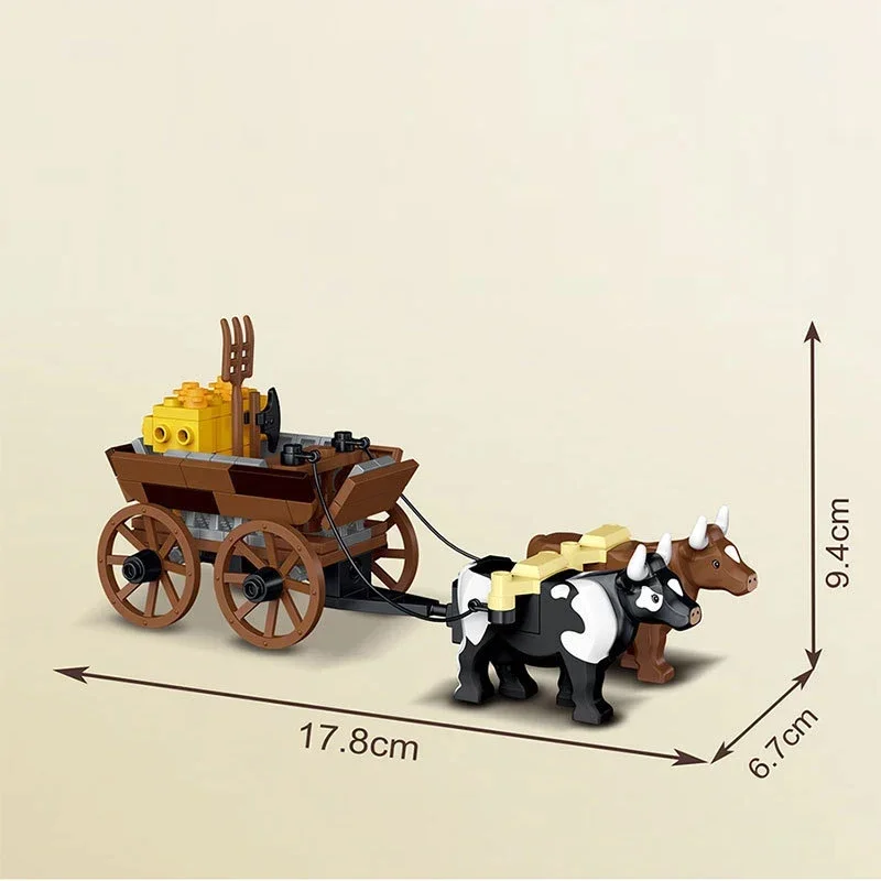 Блочный конструктор MOC Дом викингов