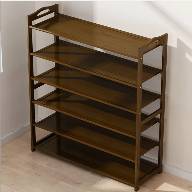 

Многоуровневая Пылезащитная стойка для обуви, простой бытовой компактный шкаф для обуви, экономичная стойка для хранения, многофункционал...