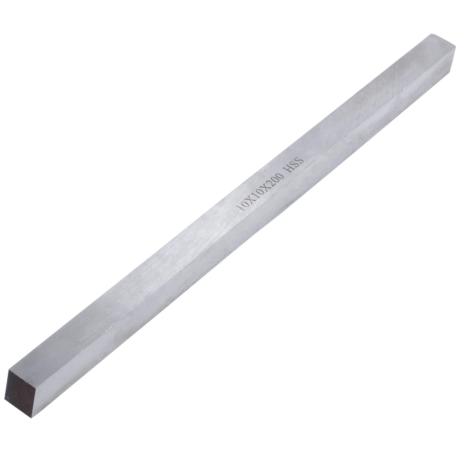 

10mm x 10mm x 200mm Turning Parting Milling Lathe HSS Tool Bit Gray