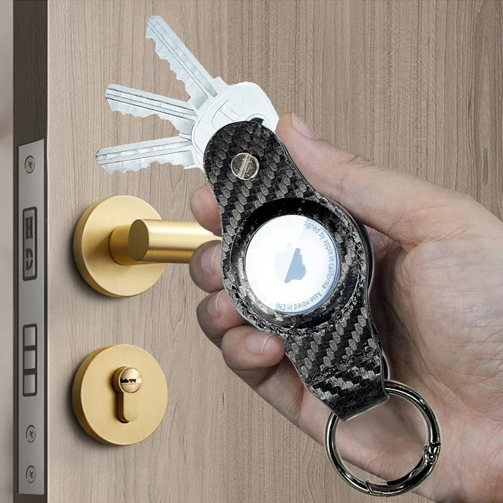 

Компактный держатель для ключей BMW для Airtag, многофункциональный брелок для ключей, умный органайзер, чехол с защитой от царапин, брелок для ключей, рождественские подарки