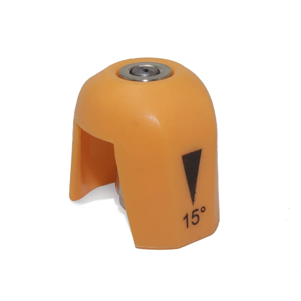 

Насадка-распылитель, пятицветная насадка из нержавеющей стали, водяной пистолет высокого давления для мойки автомобилей, веерообразная насадка 0 ° 15 ° 25 ° 40 ° Сопло