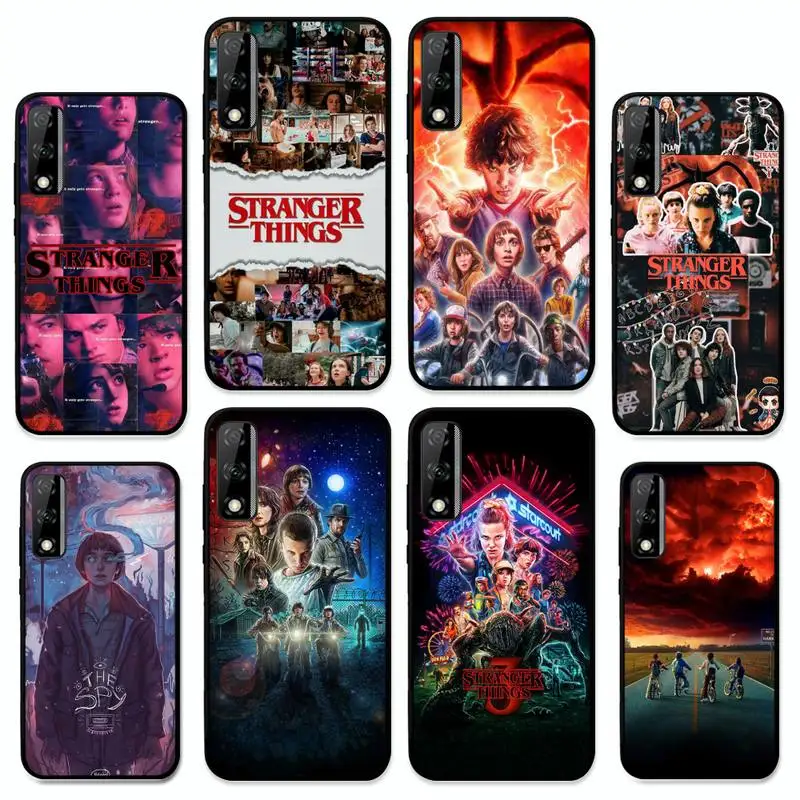

Stranger Things Phone Case for Huawei Y 6 9 7 5 8s prime 2019 2018 enjoy 7 plus