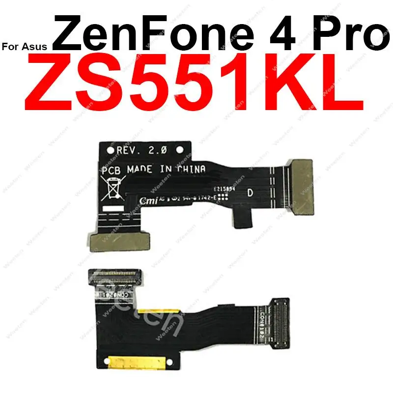 Фото Разъем материнской платы ЖК-дисплей гибкий кабель для Asus Zenfone 4 Selfie Pro ZD552KL FPC материнская плата Гибкая лента запасные части №3