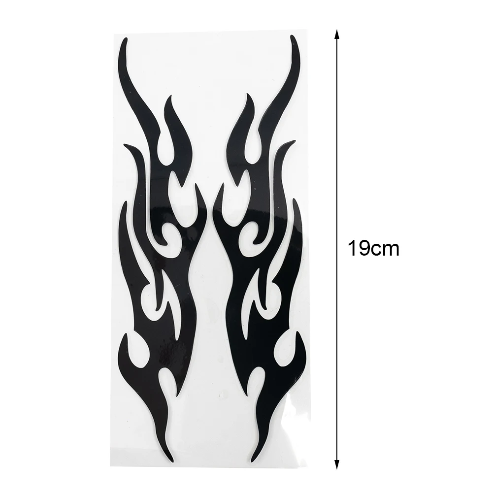 

DIY Flame Vinyl Decal Sticker Waterproof Rearview Mirror Flame Stickers For Car Motorcycle Gas Tank Modification Stickers