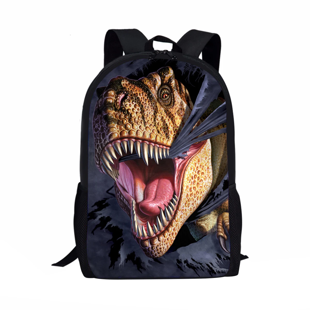 Advocator Printed Wide Dinasour Schoolbag for Teenager Girls Boys Kids Travel Luggage Backpack Shopping Shoulder Bag Men Mochila