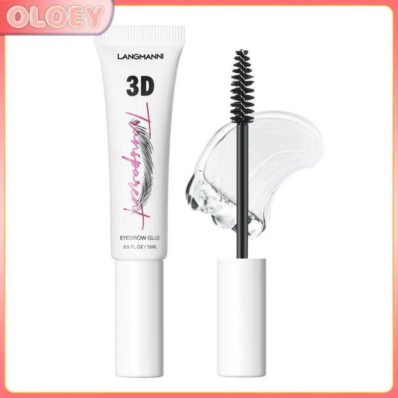 

15ml Eyebrow Fix Glue Eyelash Styling Gel Brow Top Coat Long Lasting Waterproof Beauty Clear Cosmetic Eye Makeup