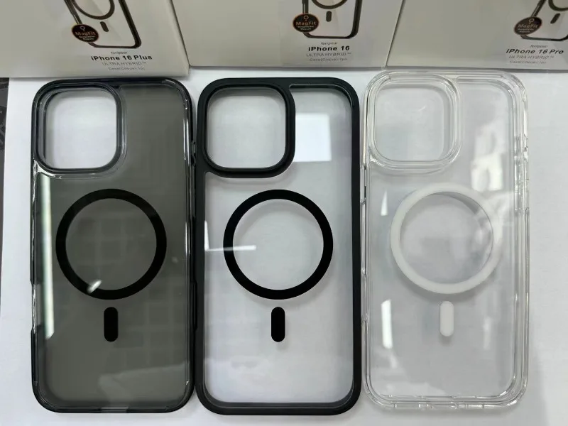 Ультрагибридный Магнитный Чехол Для Беспроводной Зарядки iPhone 16 Pro Max 15 BXWatch