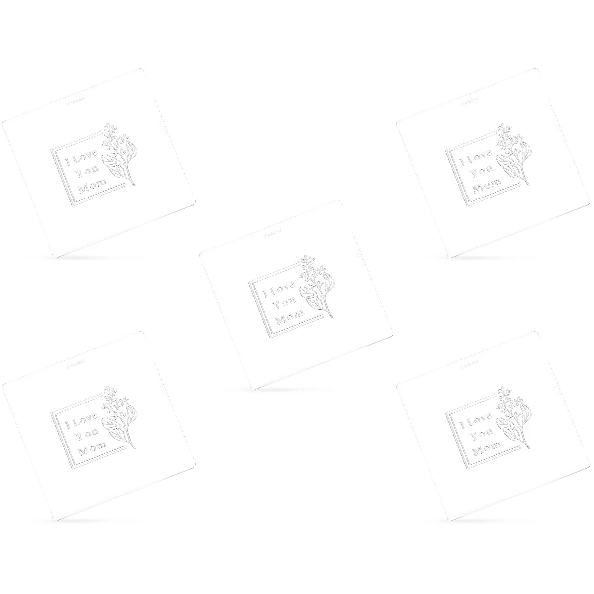 

5x Mother's Day Cookie Tool Cookie Stamp Cookie Embosser