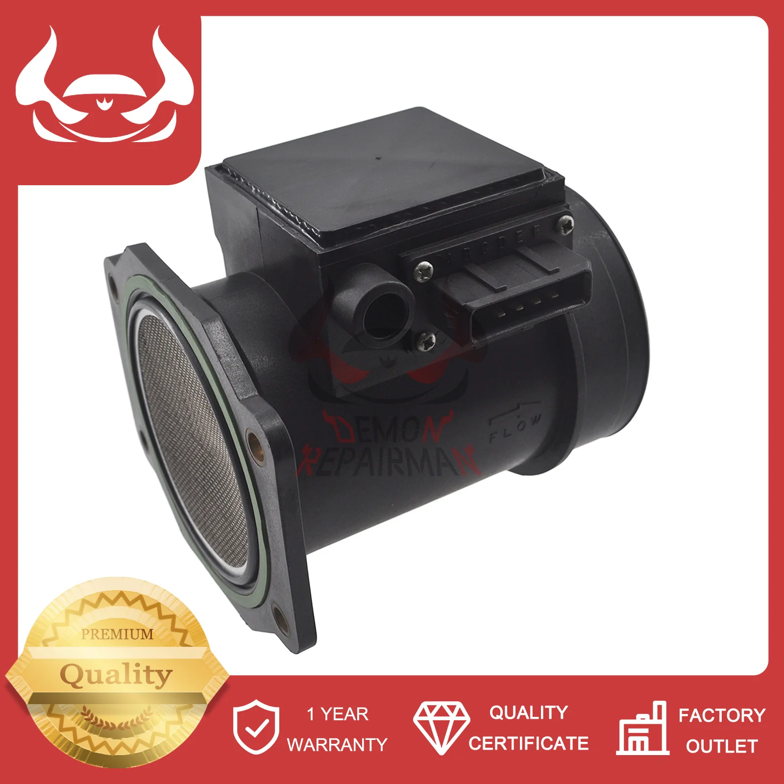 

2268016V00 22680-16V00 0 986 JG0 305 F 00E 000 198 Датчик массового расхода воздуха MAF для NISSAN MAXIMA II J30 CEDRIC LEOPARD VG30E 3.0L