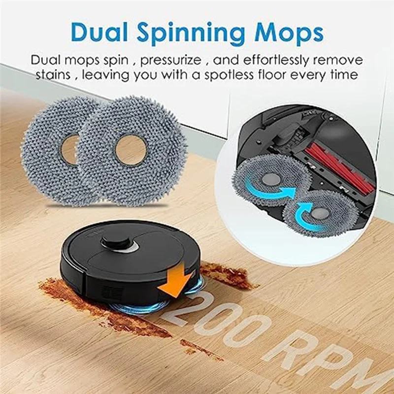 Вакуумные насадки для швабры Roborock Q Revo Robot Запчасти пылесоса Accessories