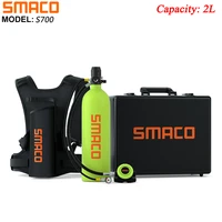 smaco 2l mini scuba diving cylinder oxygen tank kit breathe underwater tank scuba diving equipment snorkel