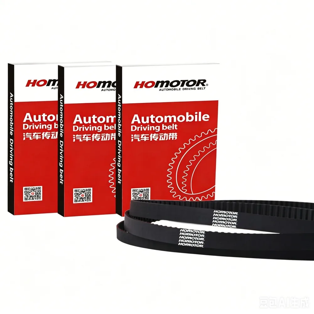 Фото Ремень V-образный HOMOTOR 7PK2120 для Toyota Prado 4000 GRJ120 1GR, Toyota Land Cruiser 4.0L №1