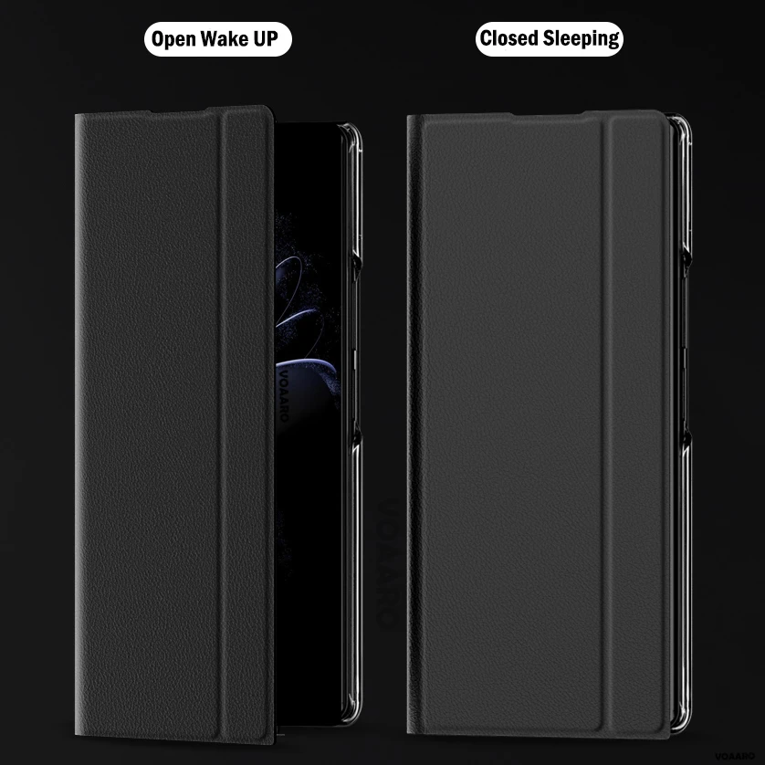 For Xiaomi Mix Fold 2 Case Wake Up Sleeping Flip Leather Cover for Xiaomi Mix Fold 2 5G Filp Case with Kickstand Funda Cover