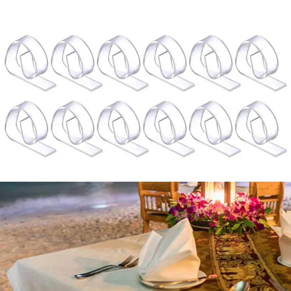 Birthday Clamps Clear Cover Dining Table Flexible Outdoor Pi