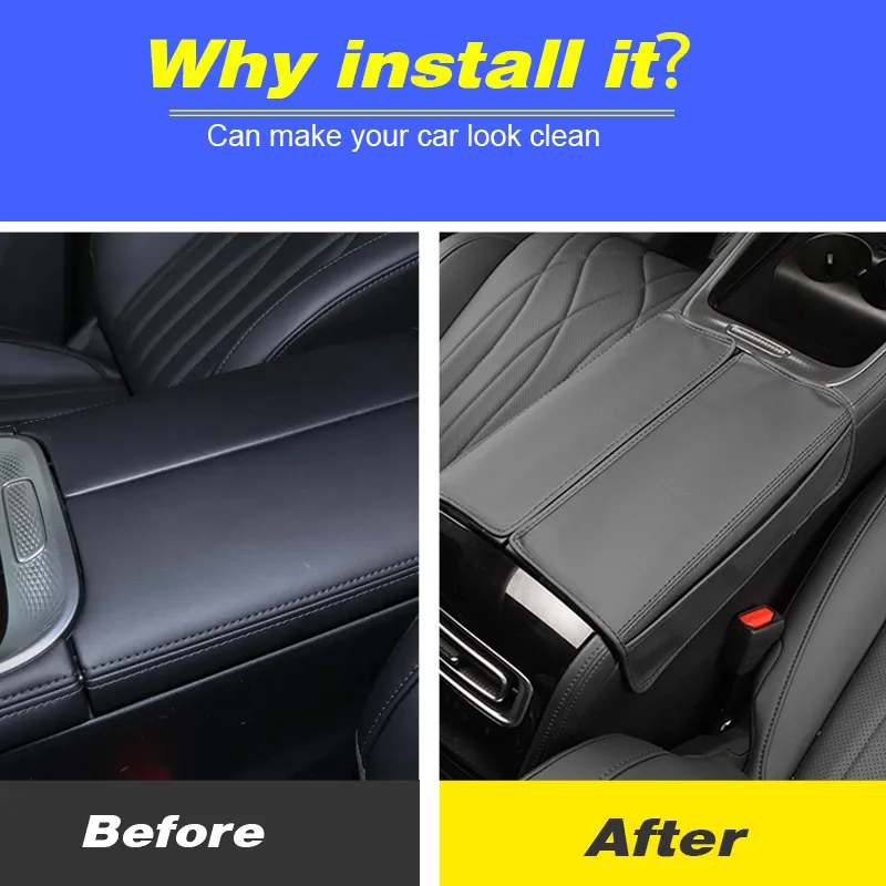 Крышка подлокотника центральной консоли автомобиля внутренняя отделка защитный