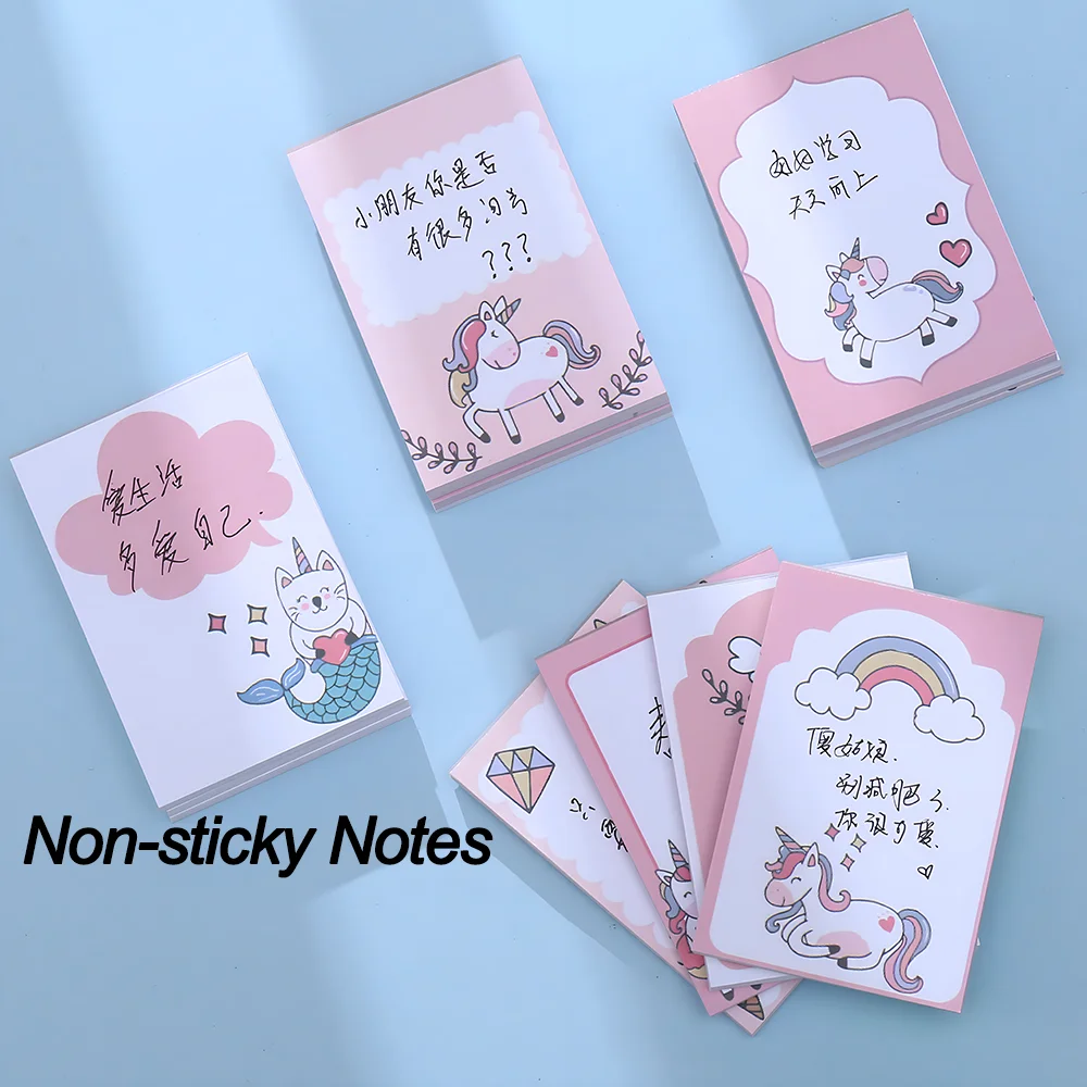 3 компл. винтажный блокнот милый кавайный стикер для заметок почты список желаний