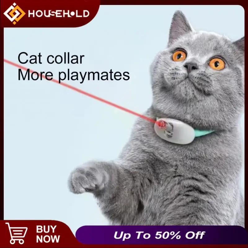 

Игрушка для кошек, игрушка для кошек, Интеллектуальная Автоматическая Лазерная Игрушка для кошек, 24 часа после зарядки, Type-c перезаряжаемый лазерный ошейник