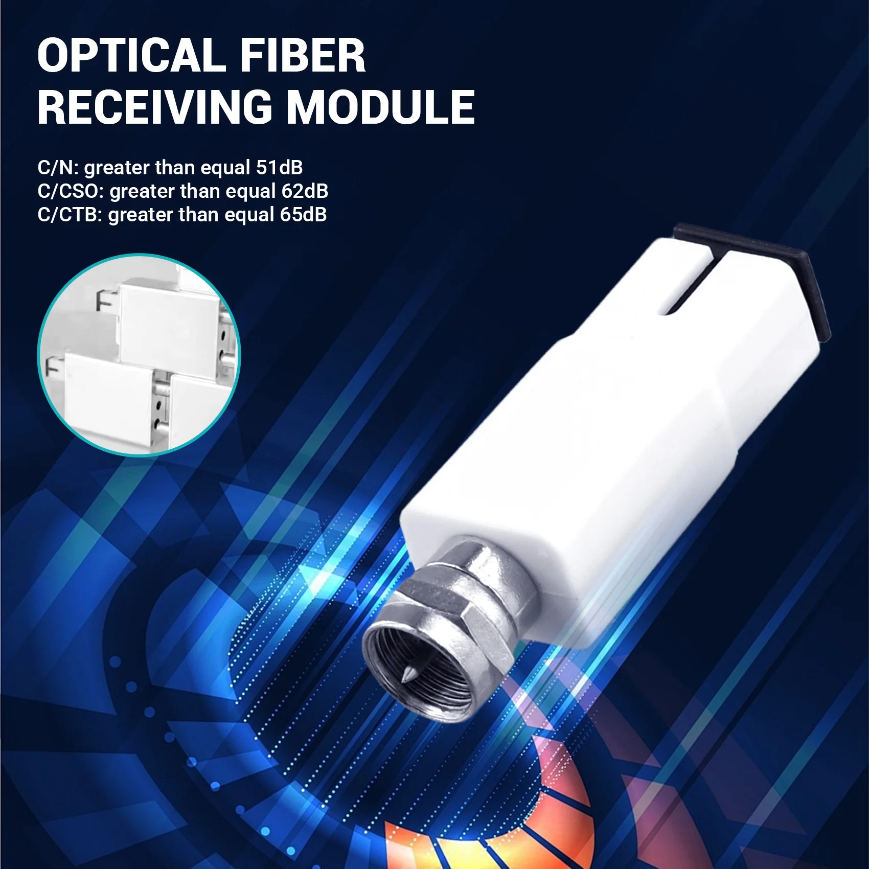 10 шт. пассивный оптический приемник FTTH для CATV Mini Wode Catv мини-оптический Ftth