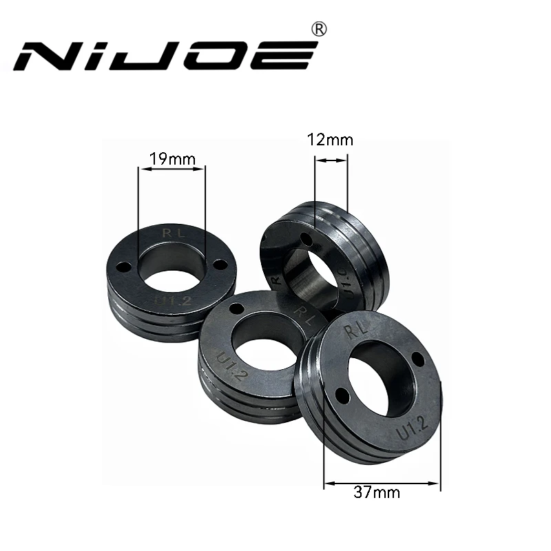 37x12x19 76zy-04 76zy04 Ролик V U с накаткой и канавками Лазерный Mig Алюминиевая сталь Подача