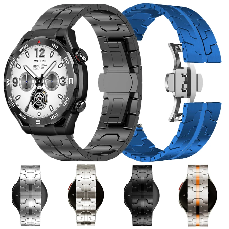 Haylou Solar Plus Rt3 Совместимый Металлический Ремешок Из Нержавеющей Стали Для 2pro Rs5 R8 S8