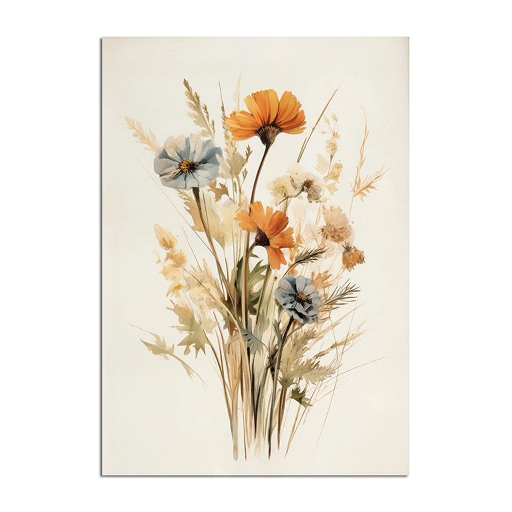 

Акварельный постер с цветком Angel Wall