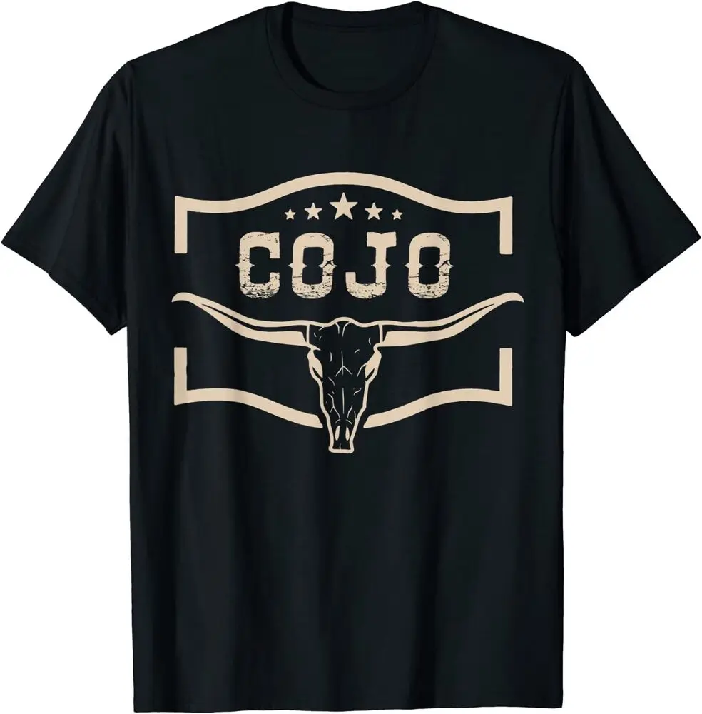 New Cojo Country Music Cow Skull, Western Skull T-Shirt