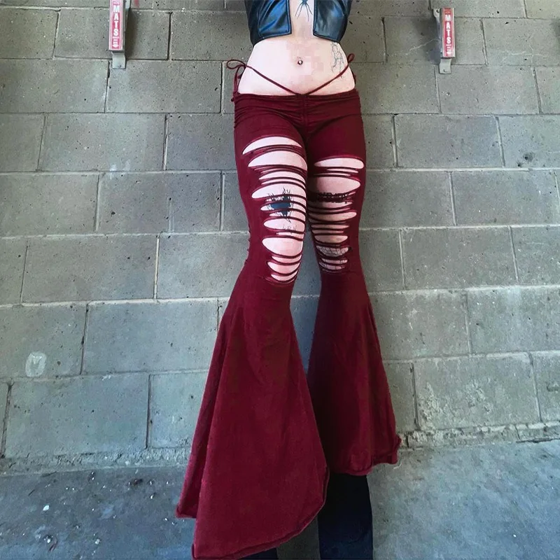 Новинка 2024 летние сексуальные элегантные модные Асимметричные однотонные брюки