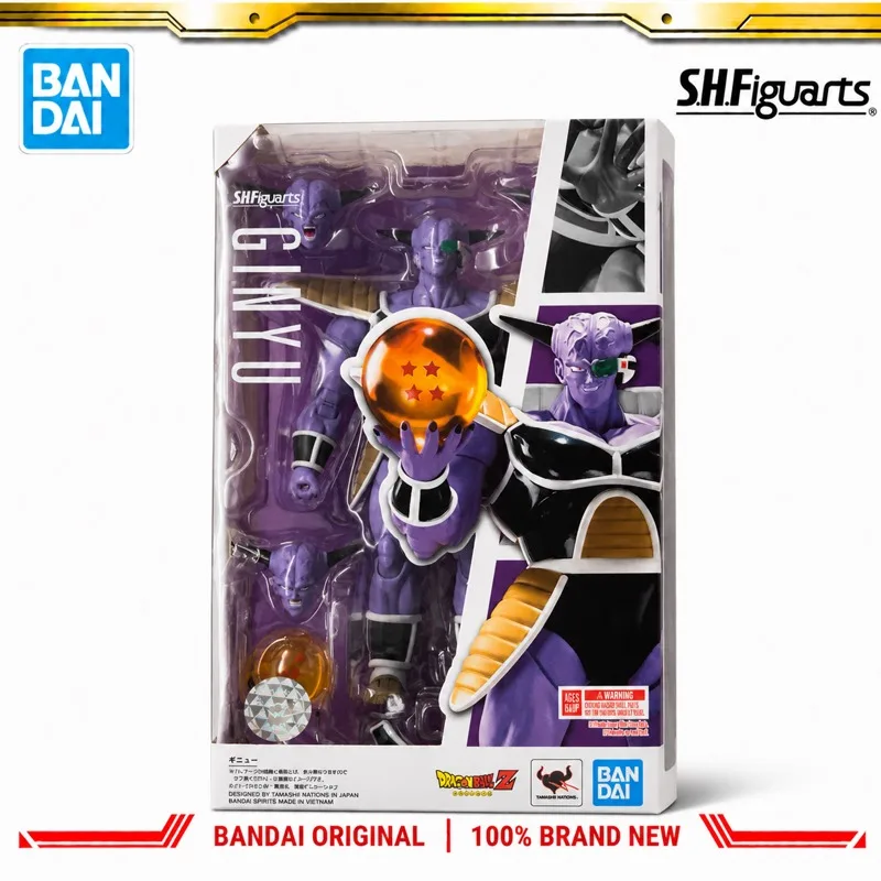 В наличии: Оригинальная фигурка Bandai S.H.Figuarts Dragon Ball Ginyu, новая, в коробке, модель персонажа аниме, игрушка. (art.: 3920dc13e52eb) - 3920dc13e52eb