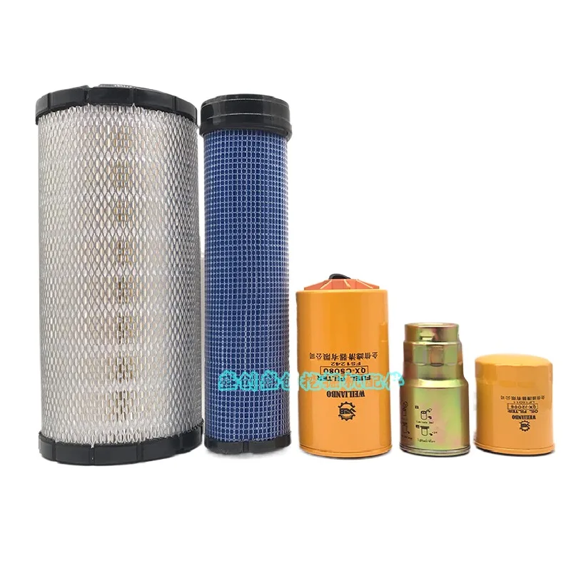 Масляный дизельный воздушный фильтр для двигателя Forxcmg Xe80 Cummins масляный водный