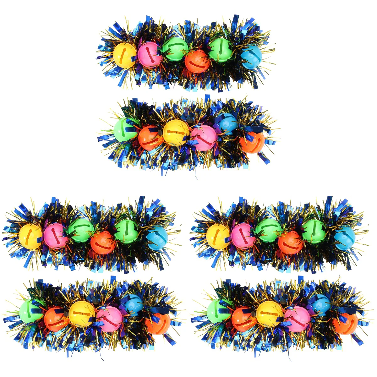 

Bracelet Carnival Wrist Bell Party Bangle Jingle Chain Musical Instrument Fashionable Poms Pom Cheerleadershow Dancing Dance