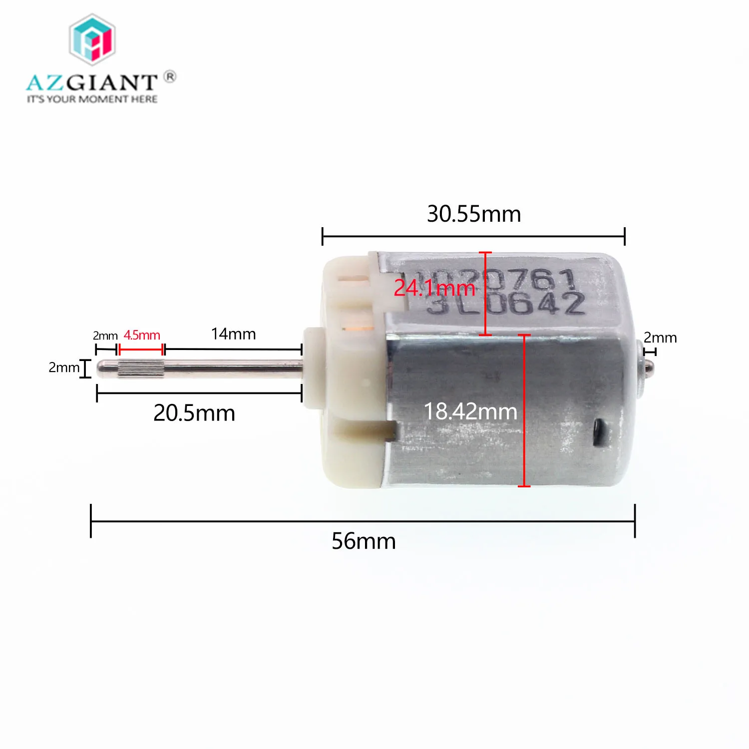 

Original Car Door Trunk Steer Lock Motor FC280 DC 12V for Johnson Motor 1020761 3L0642 for MG3 MG3SW