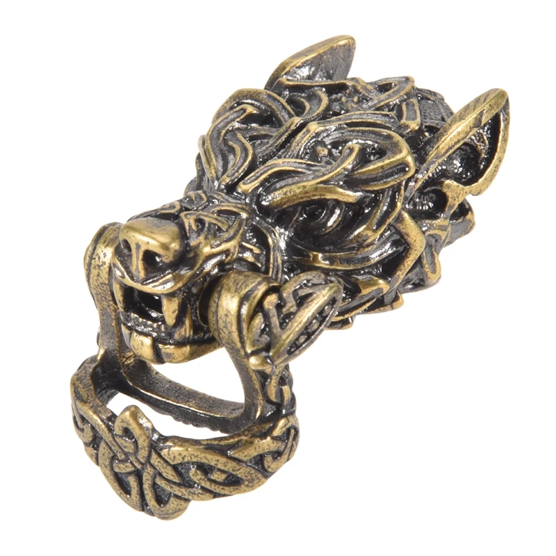 

DIY Accessories Bracelet Braided Umbrella Rope Multi-Function Buckle Brass Outdoor Gadgets Personality Tail Buckle