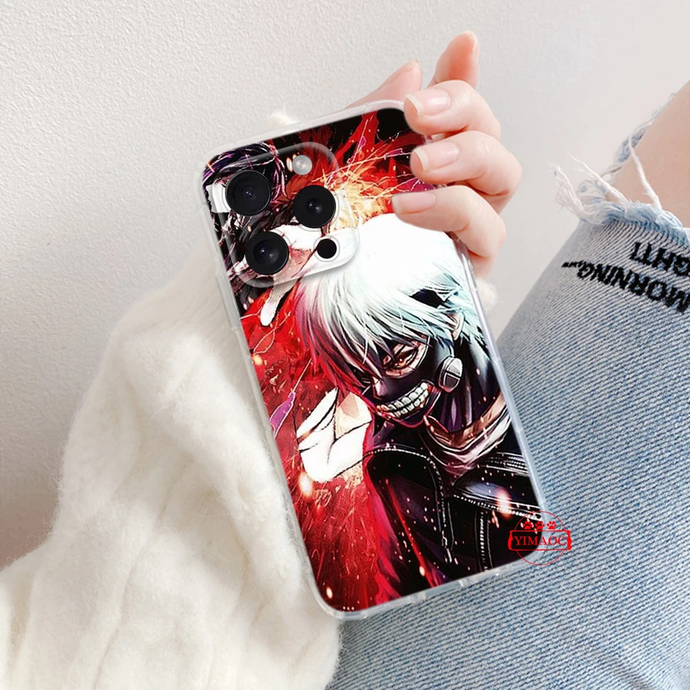 T174 Токийский Гуль аниме мягкая фотография для Moto G Play E20 E4 E40 E5 E6 E6S E7 Power Edge 20 Lite Pro G200