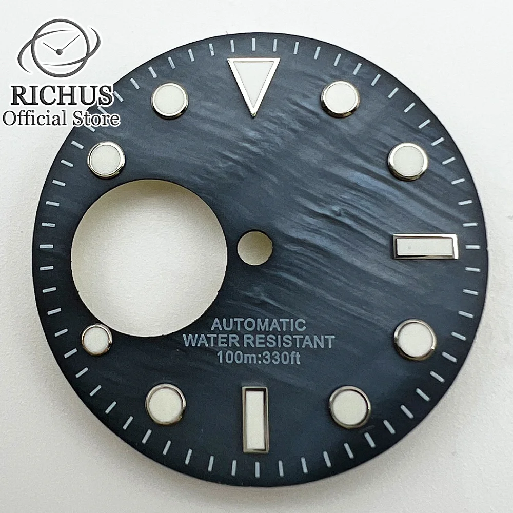 Циферблат часов 29 мм подходит для NH38 NH38A часовой механизм 3/3.8 O ɼlock чехол с