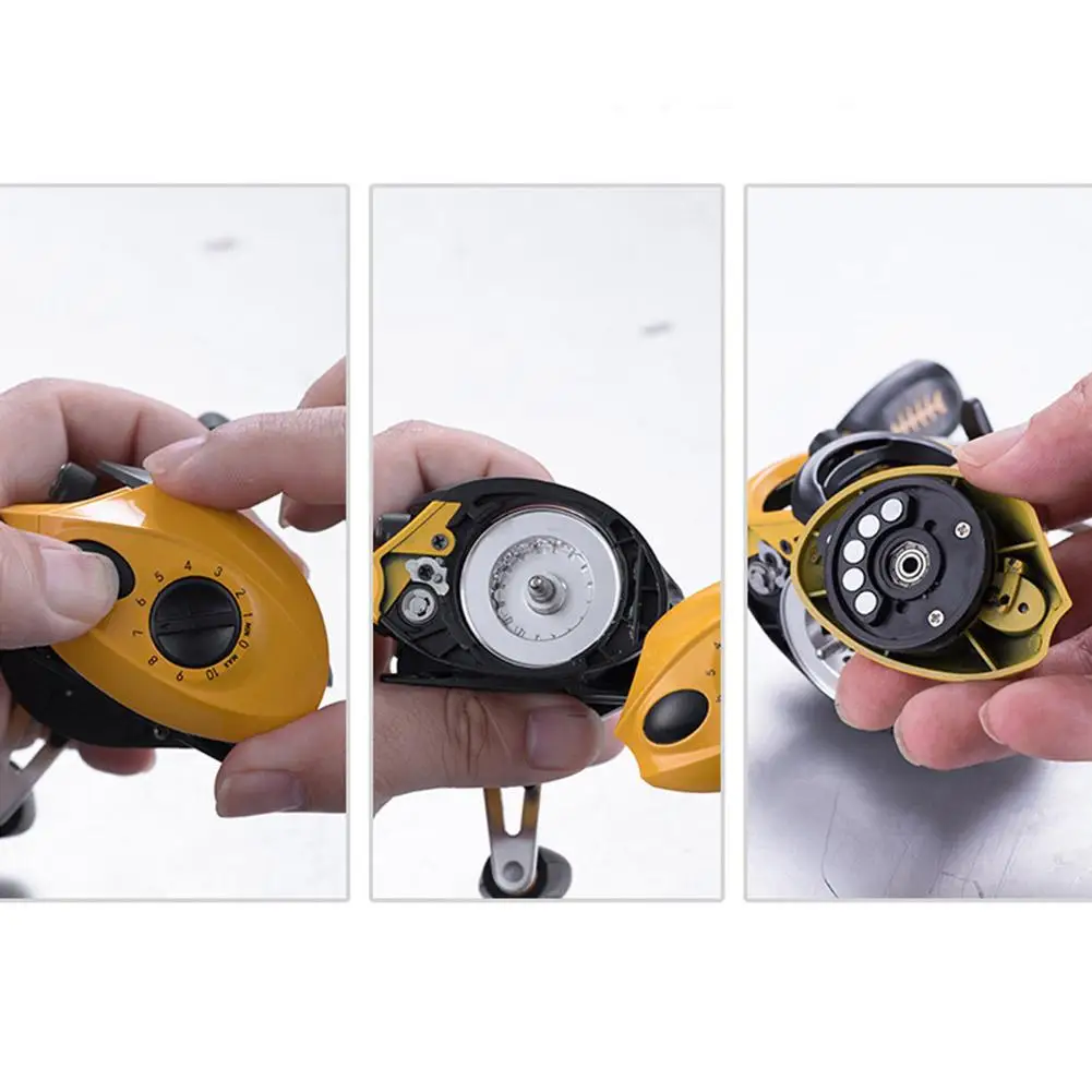 Рыболовная катушка для заброса приманки высокоскоростная неглубокая усиленная