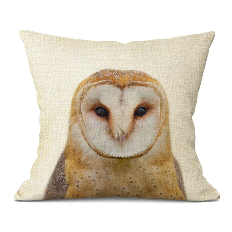 

Чехол для подушки F&G с принтом животных 45x45 см