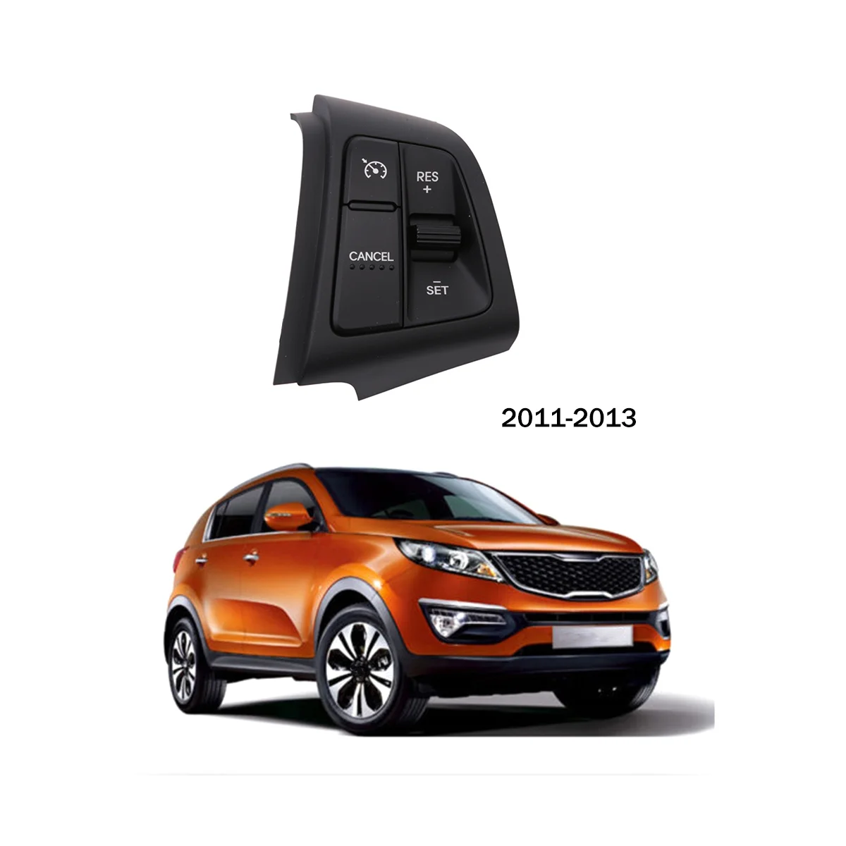 

RH Steering Wheel Remote Control Switch for Kia Sorento 2011-2013 Part Number 96710-2P000 Volume Control Switch Button