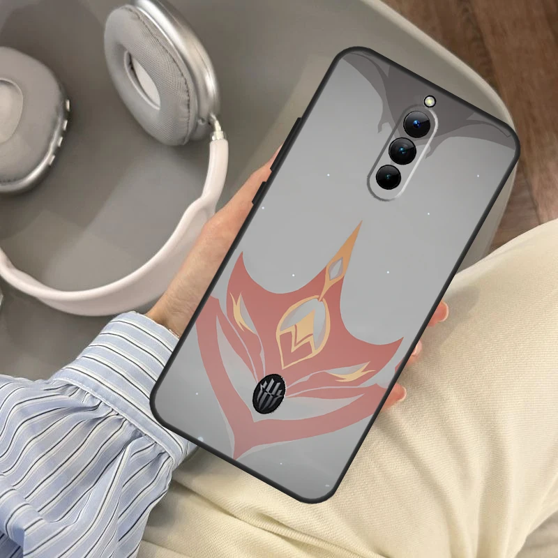 Игровой чехол Genshin Impact для Red Magic 9 10 Pro Plus 8 7 6 5G 5S 6R RedMagic 10S 8S 7S 9S Cover