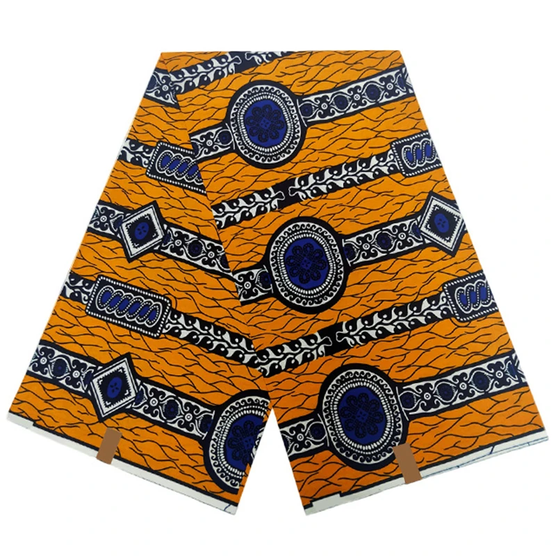 

Newest African Wax Print Ankara Fabrics 100% Cotton Nigerian Style Patchwork Sewing Guaranteed Veritable Real Wax For Dresses