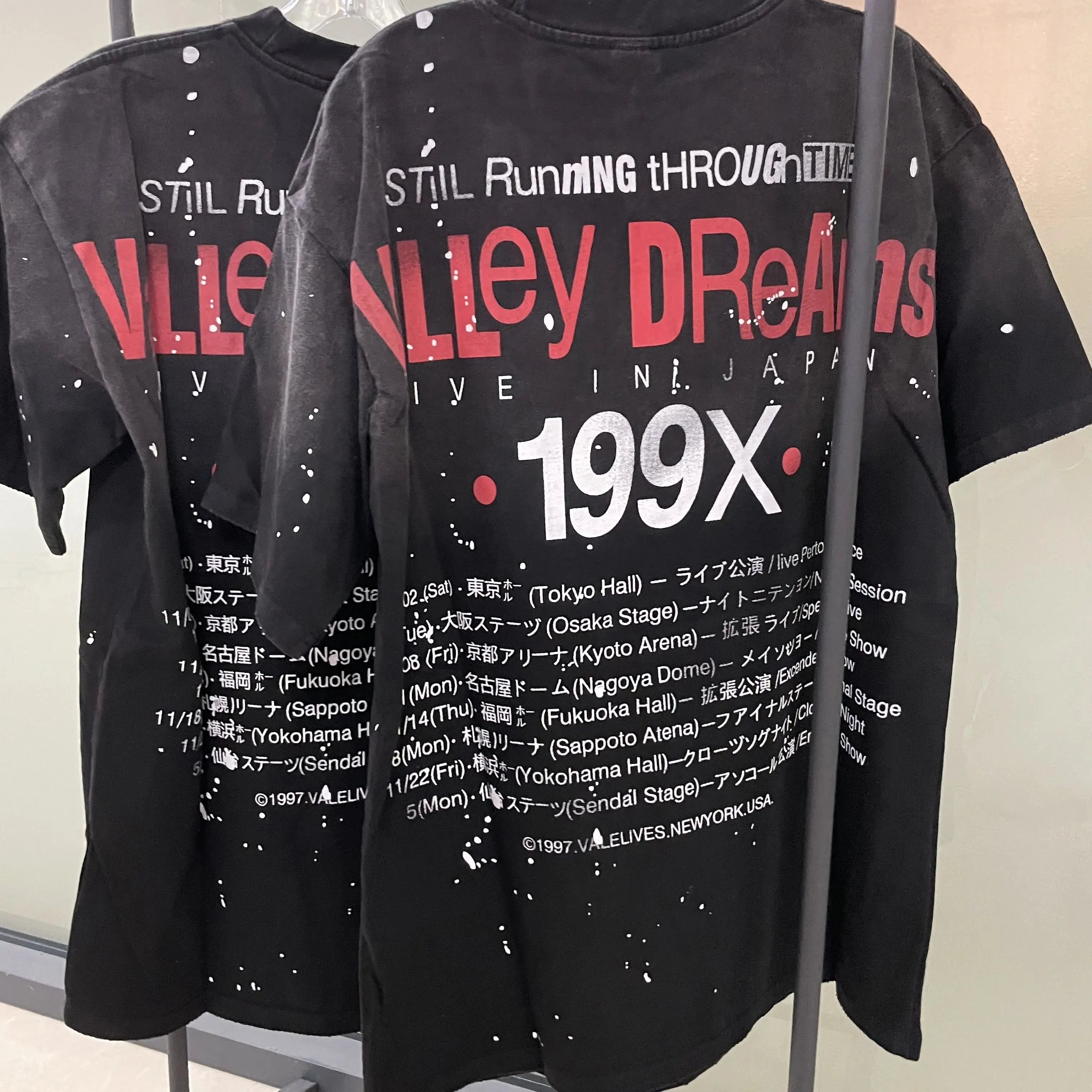Футболка Vale Forever American Fashion с принтом Splash Ink, унисекс, свободного кроя, винтажная, повседневная, с круглым вырезом (art.: 3920dca54f403) - 3920dca54f403
